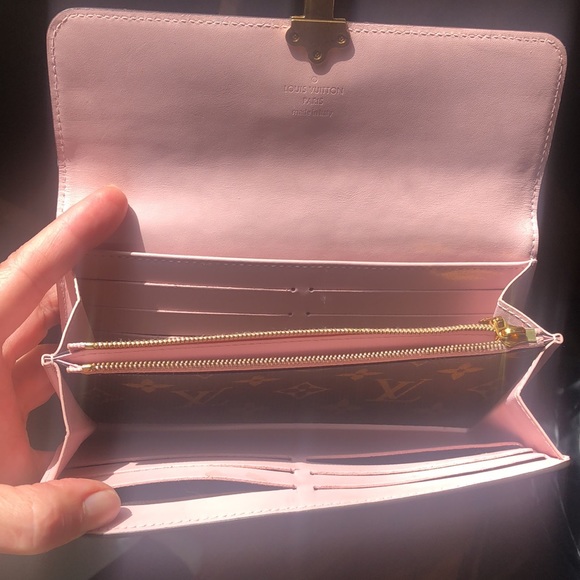 L Vuitton Cherrywood Portefeuille wallet authentic & stamped FH4179 box & duster - Picture 11 of 16